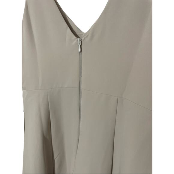 Show Me Your MuMu Dress Morgan Gown Show Me The Ring Stretch Crepe - Picture 6 of 8